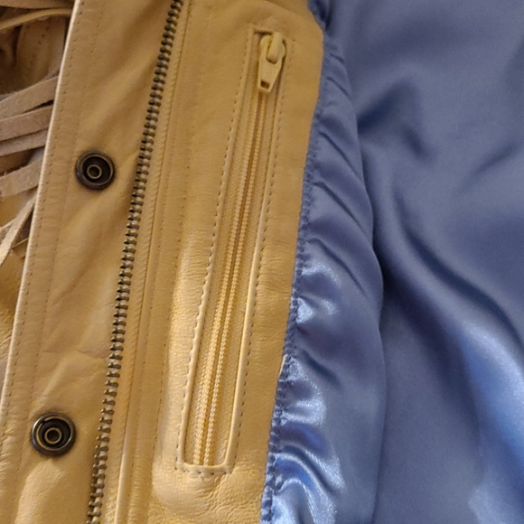 Harley Davidson leather fringed jacket women's XL - Picture 11 of 13